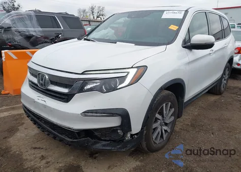 2022 Honda Pilot 2Wd Ex-L z USA, uszkodzony, nr VIN 5FNYF5H5XNB035734